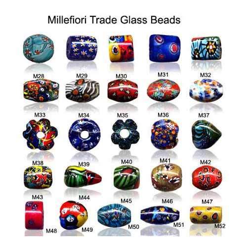 MILLEFIORI BEADS