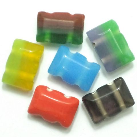 GLASS SPACERS BEADS