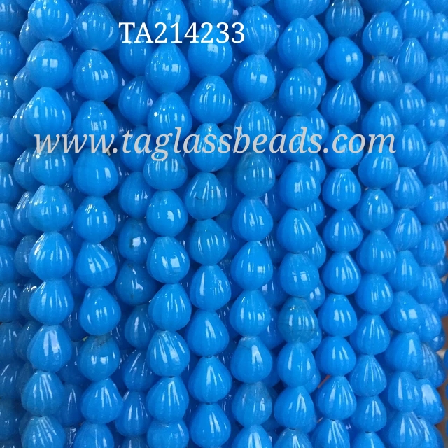 Strand Glass Plain Beads