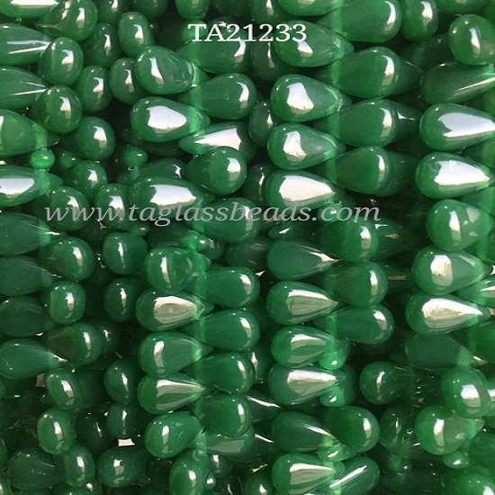 Strand Glass Plain Beads