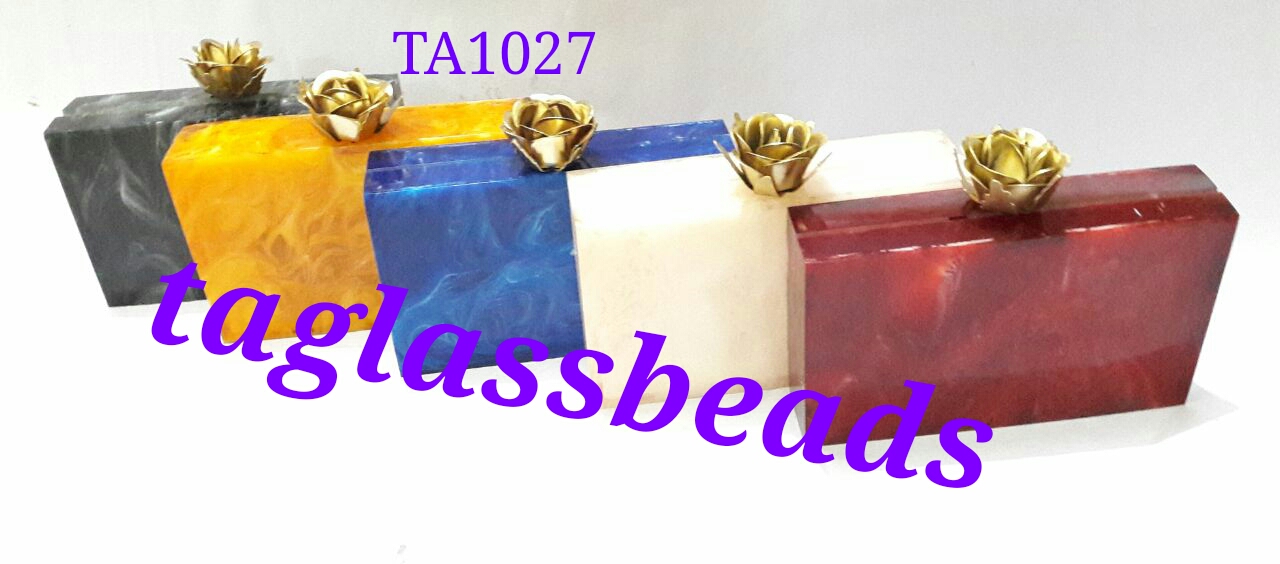 Resin Clutch Bag