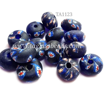 FROSTED GLASS BEADS