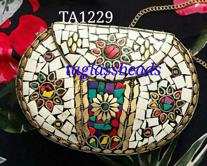 Mosaic Clutch Bag