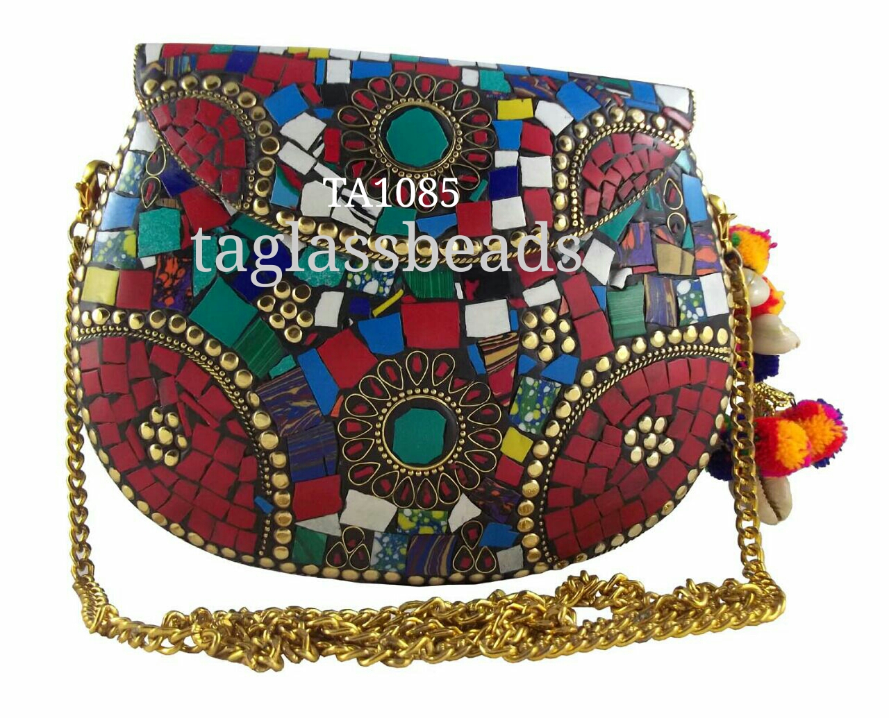 Mosaic Clutch Bag