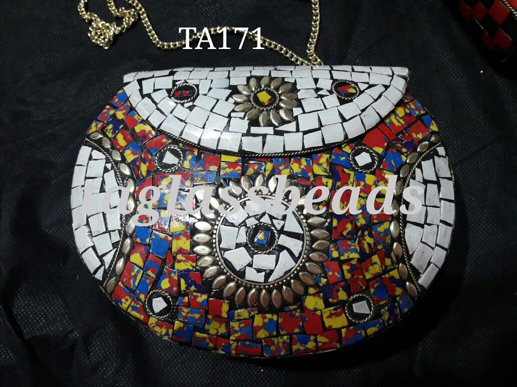 Mosaic Clutch Bag