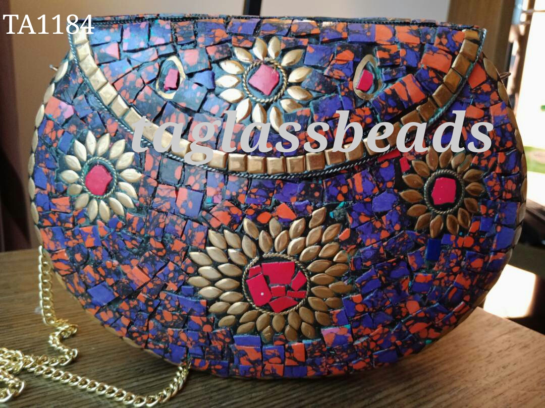 Mosaic Clutch Bag