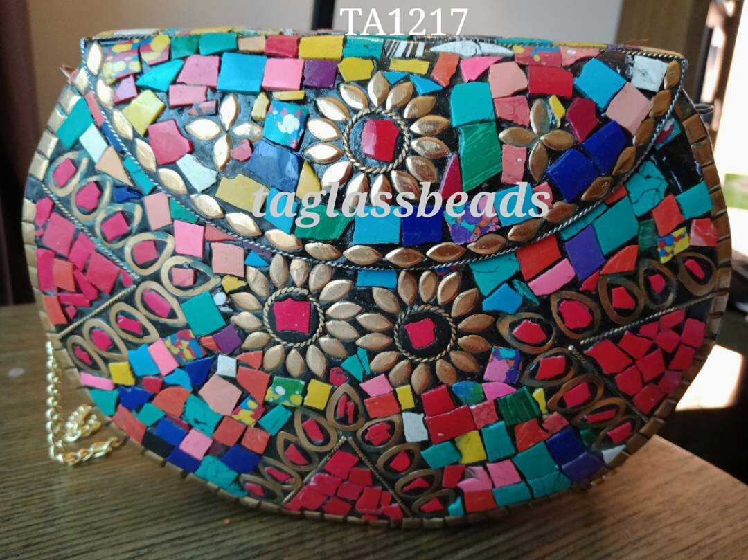 Mosaic Clutch Bag