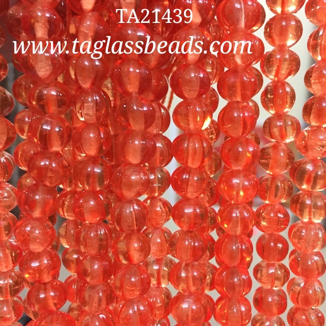 Strand Glass Plain Beads