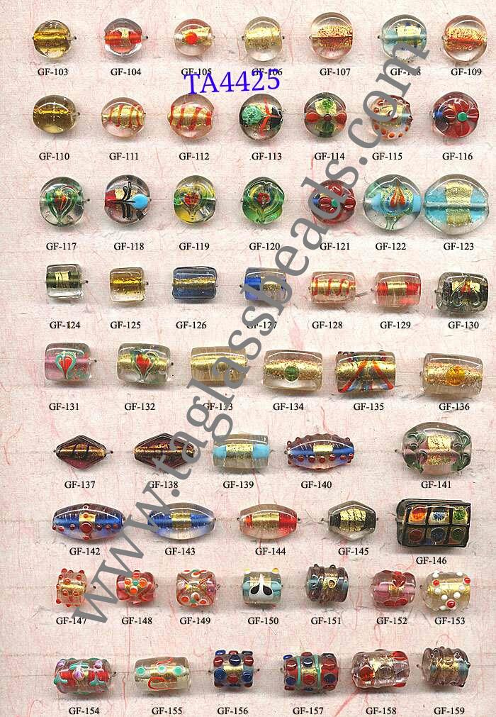 GOLD FOIL BEADS