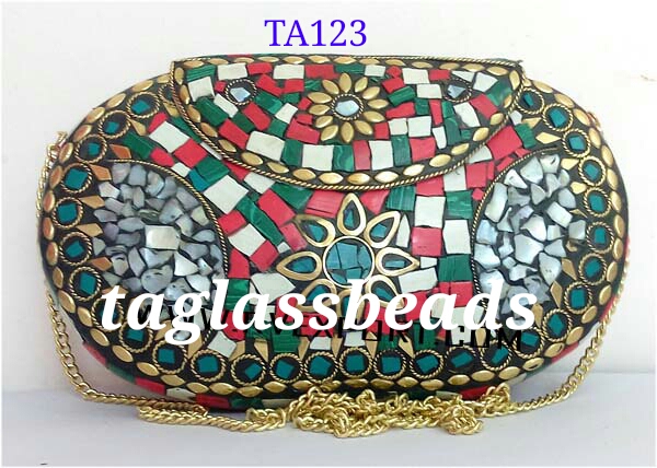 Mosaic Clutch Bag