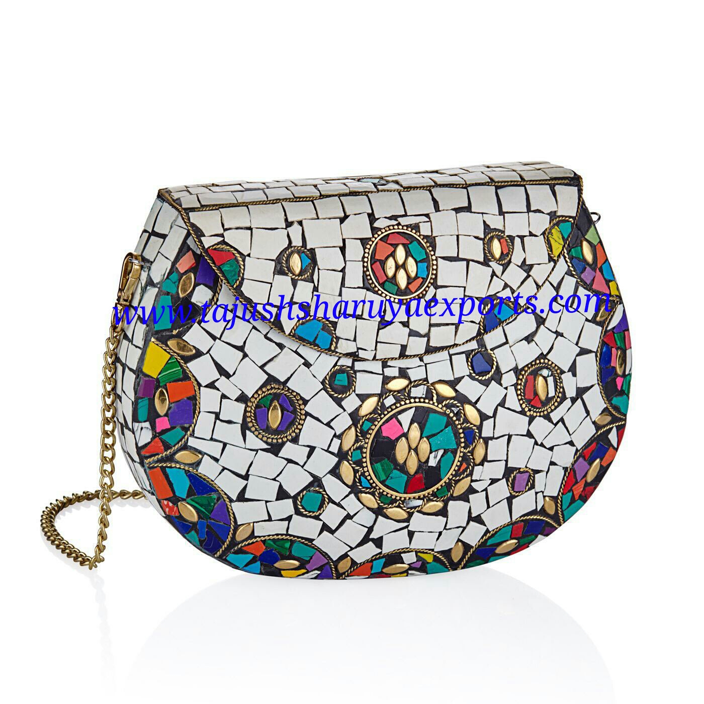 Mosaic Clutch Bag