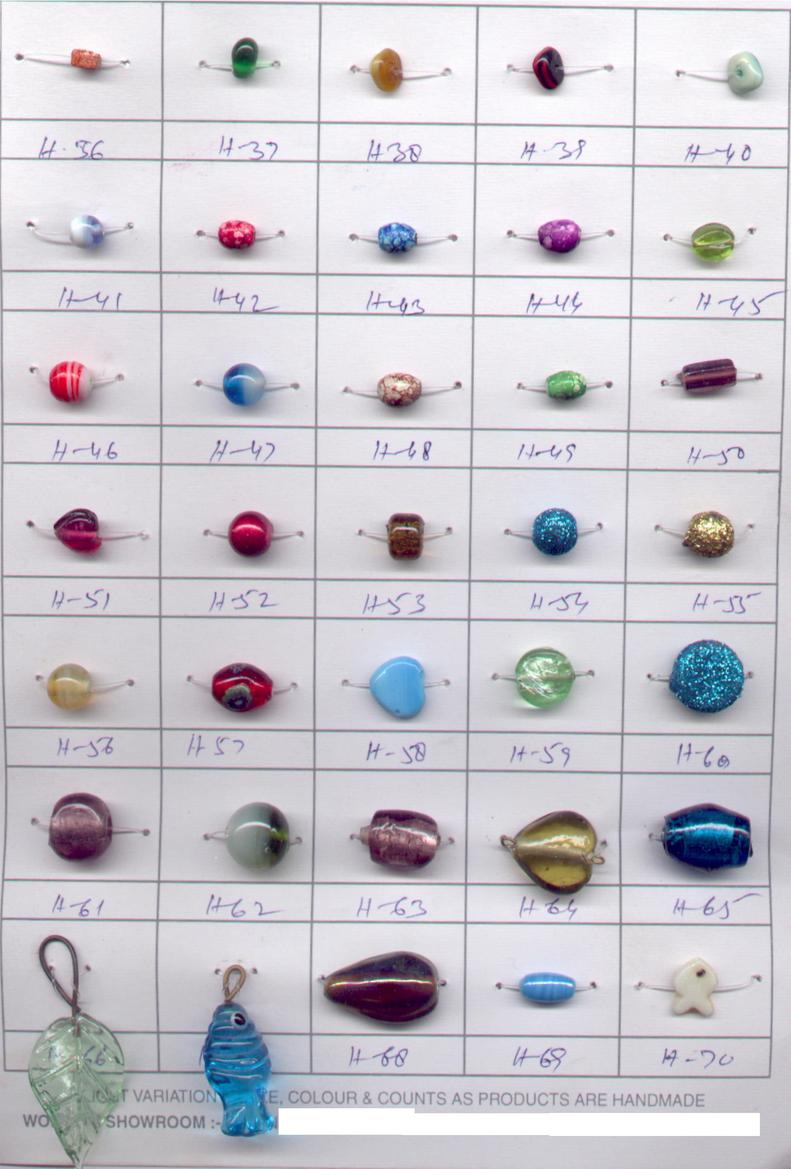 NORMAL PLAIN GLASS BEADS