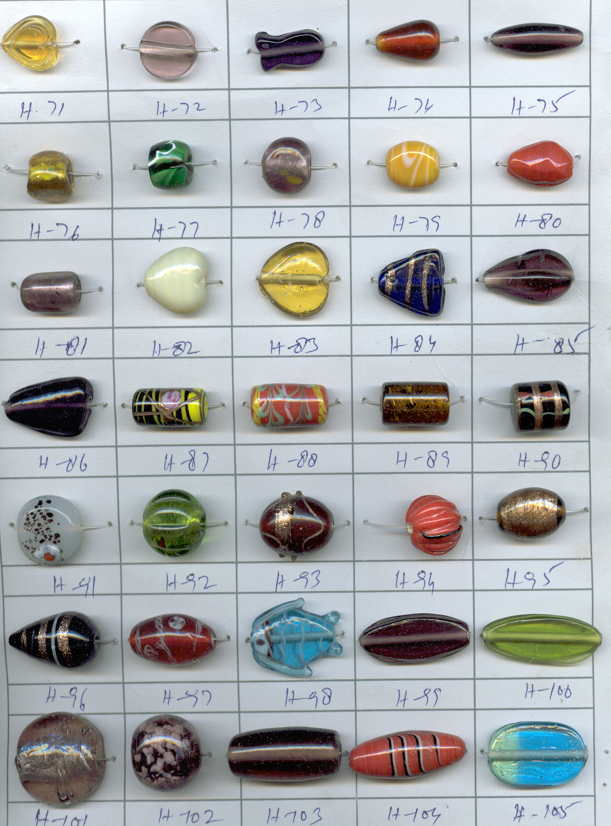 NORMAL PLAIN GLASS BEADS