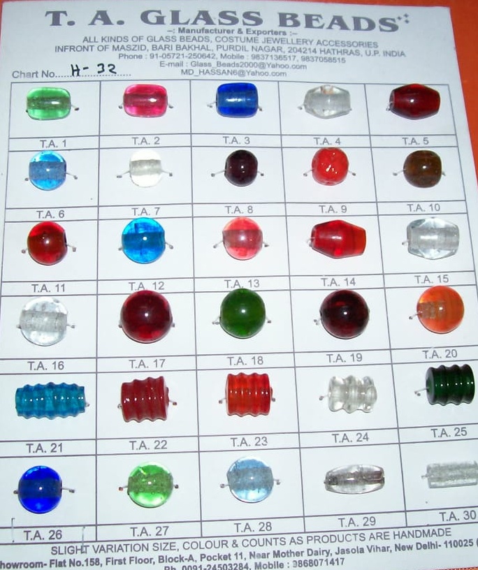 NORMAL PLAIN GLASS BEADS