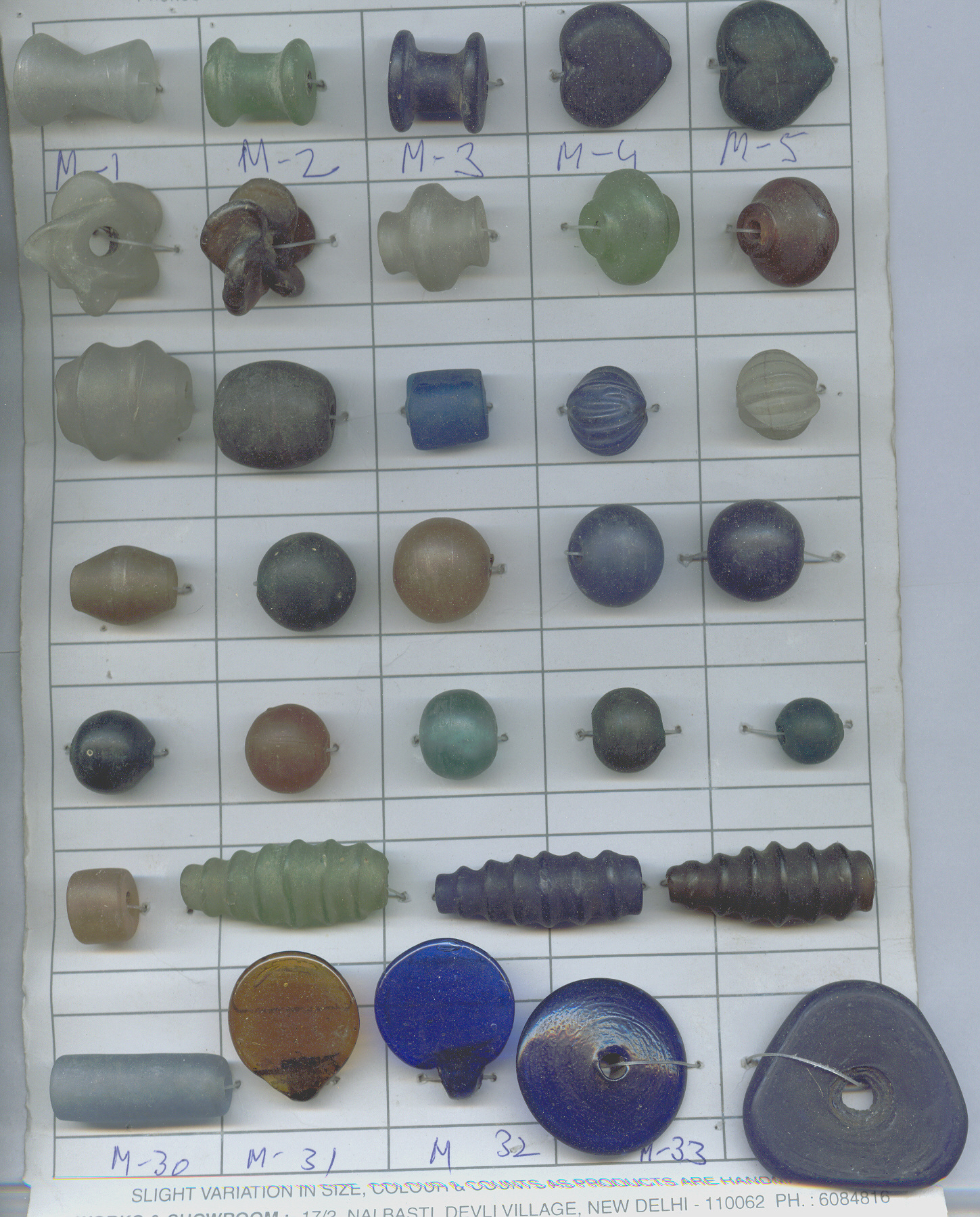 NORMAL PLAIN GLASS BEADS