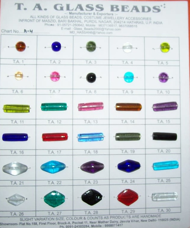 NORMAL PLAIN GLASS BEADS