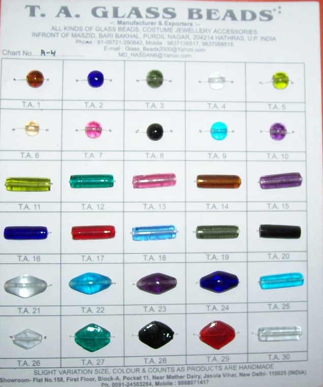 NORMAL PLAIN GLASS BEADS