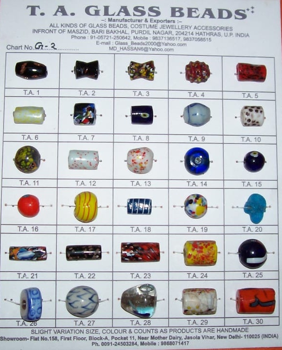 NORMAL PLAIN GLASS BEADS