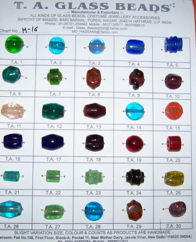 NORMAL PLAIN GLASS BEADS