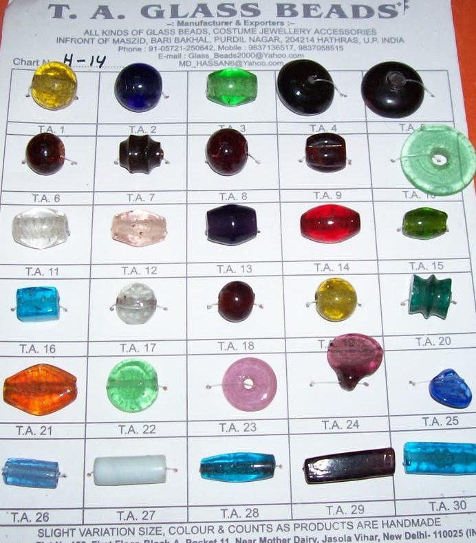 NORMAL PLAIN GLASS BEADS