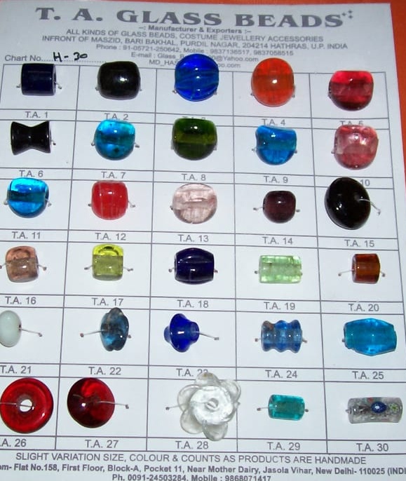 NORMAL PLAIN GLASS BEADS