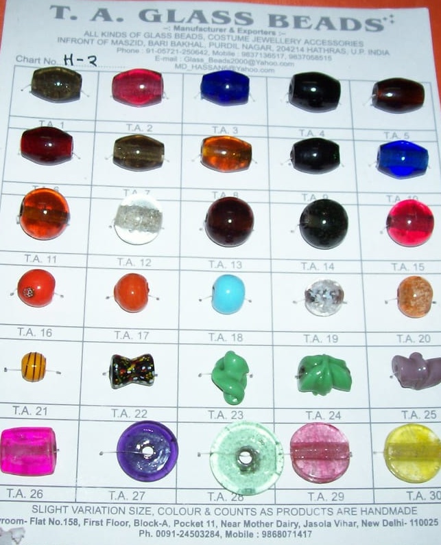 NORMAL PLAIN GLASS BEADS