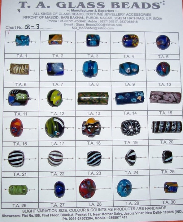 NORMAL PLAIN GLASS BEADS