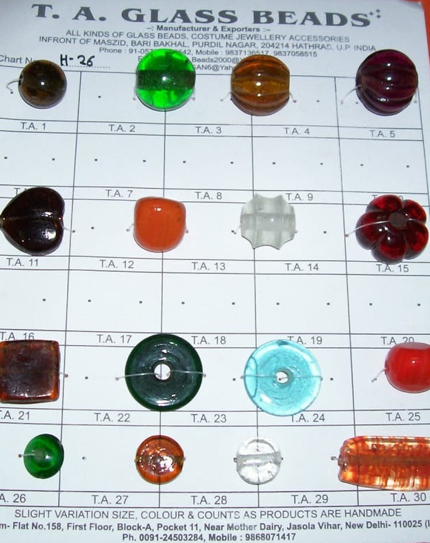 NORMAL PLAIN GLASS BEADS