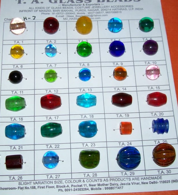 NORMAL PLAIN GLASS BEADS