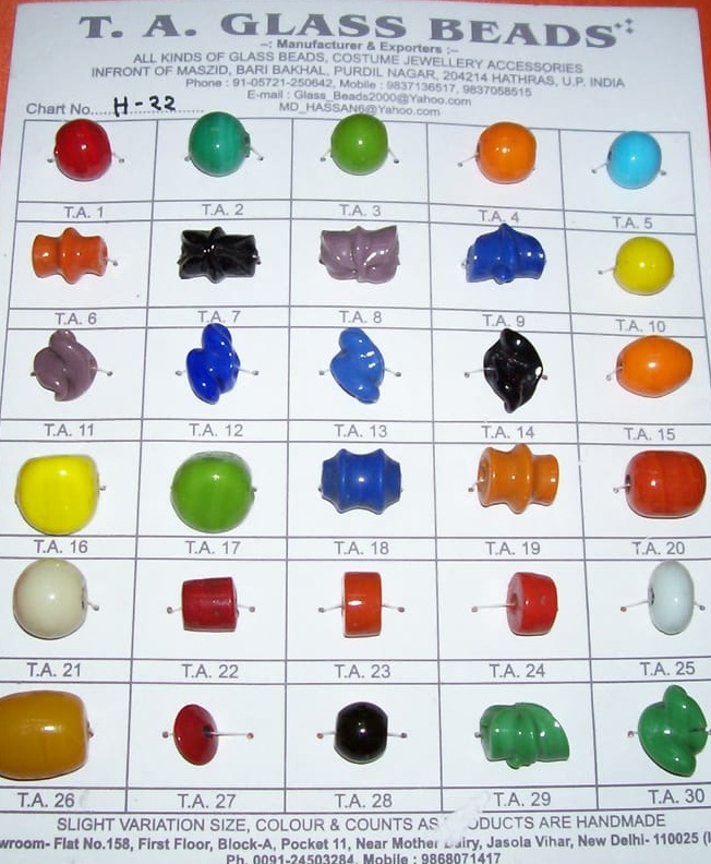 NORMAL PLAIN GLASS BEADS