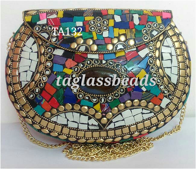 Mosaic Clutch Bag