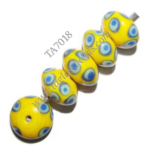 EVIL EYE LAMPWORK BEADS