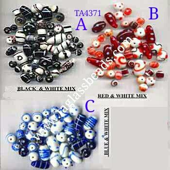 COLOUR COMBINATION FANCY MIX BEADS