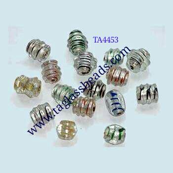 SILVER FOIL SMALL SIZE MIX BEADS