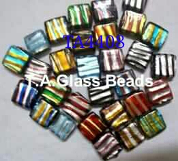 SILVER FOIL SMALL SIZE MIX BEADS