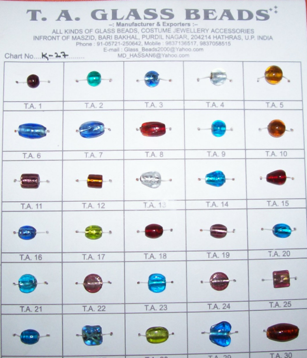 SILVER FOIL BEADS