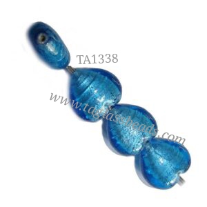 SILVER FOIL BEADS