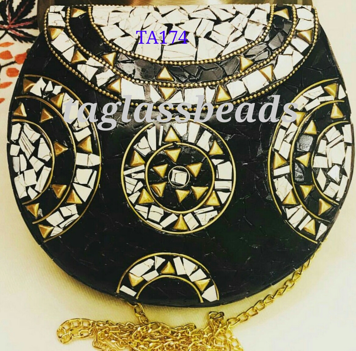 Mosaic Clutch Bag