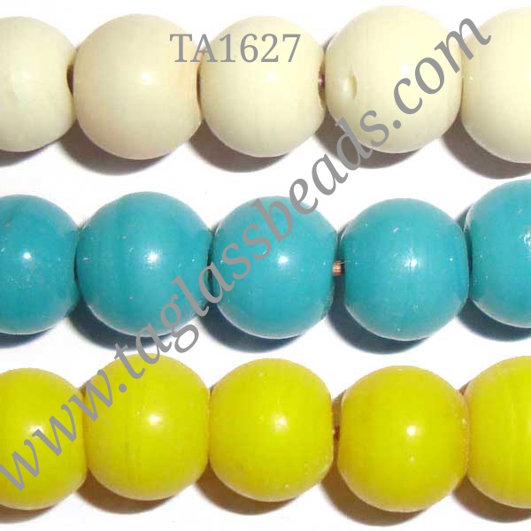 BASIC PLAIN GLASS BEADS