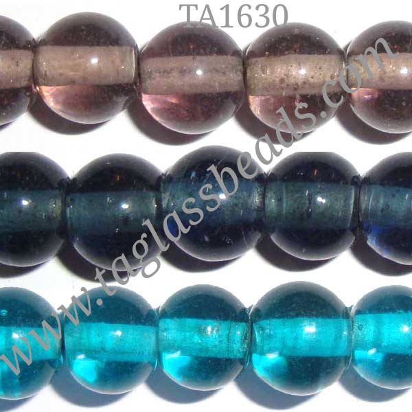 BASIC PLAIN GLASS BEADS