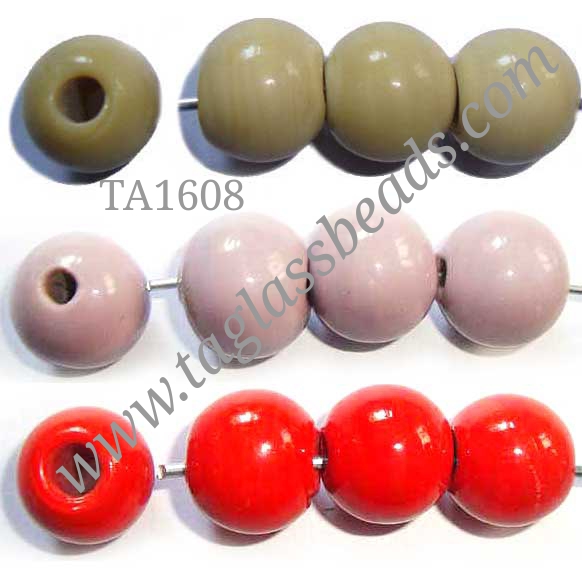 BASIC PLAIN GLASS BEADS