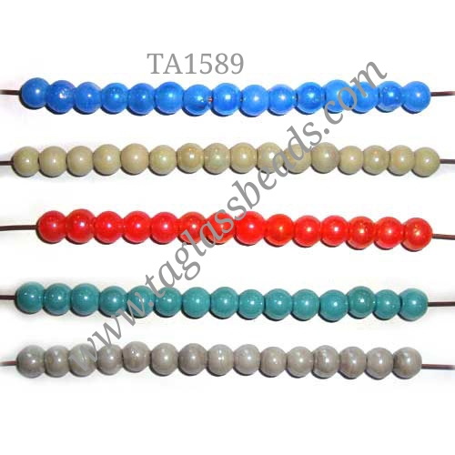 BASIC PLAIN GLASS BEADS