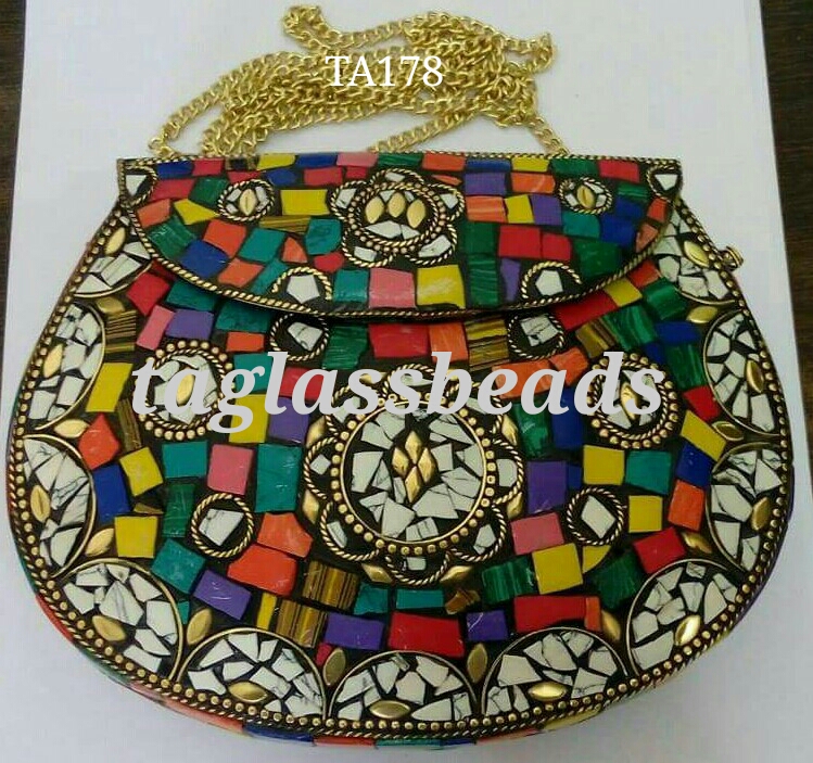 Mosaic Clutch Bag