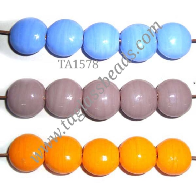 BASIC PLAIN GLASS BEADS