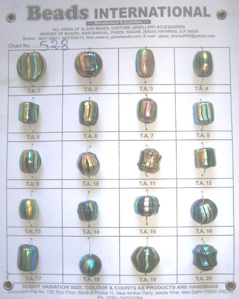 FURNACE MILLIFIORI GLASS BEADS