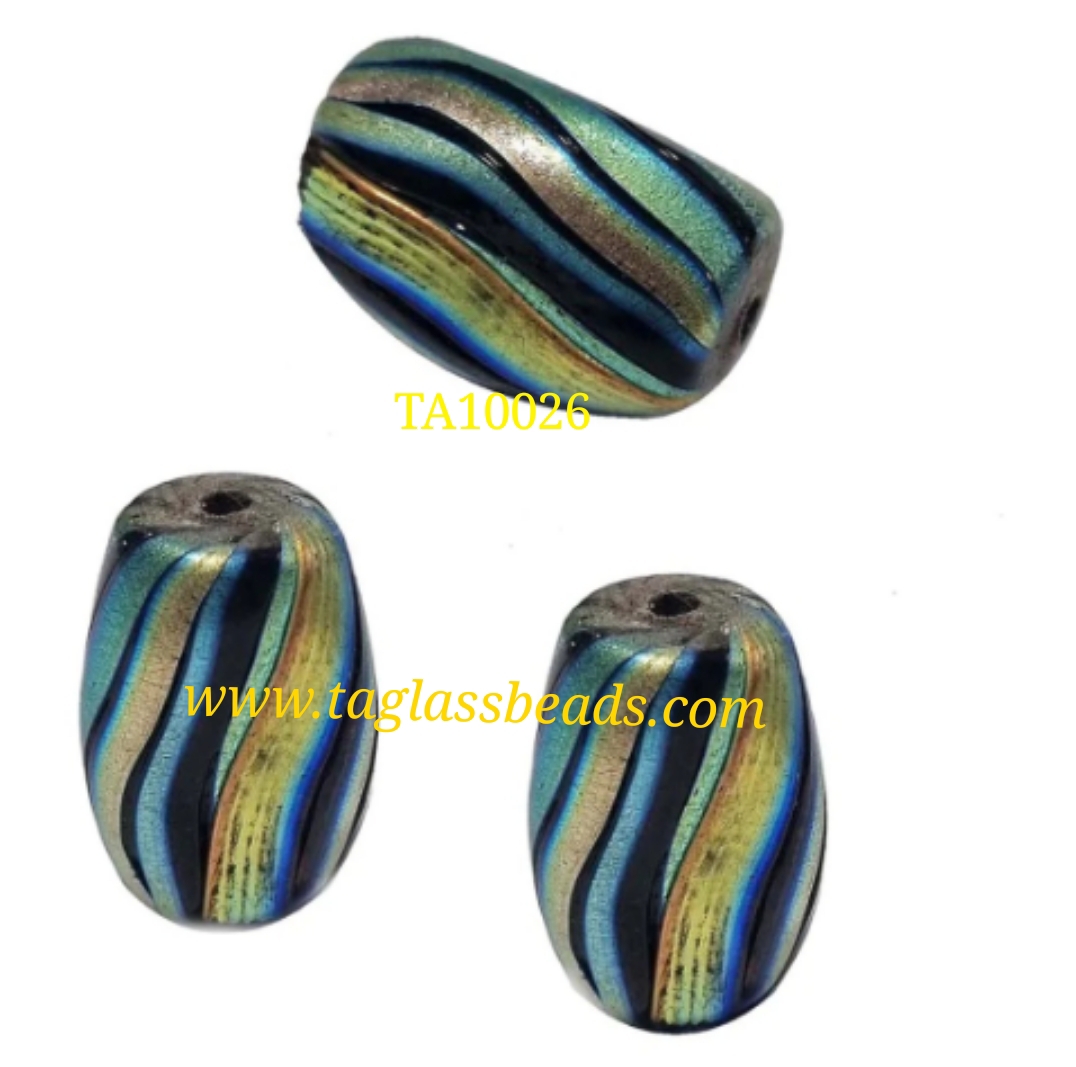 FURNACE MILLIFIORI GLASS BEADS