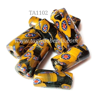 FURNACE MILLIFIORI GLASS BEADS