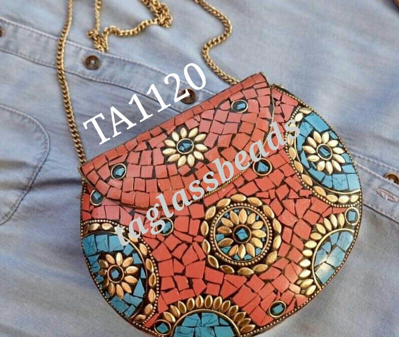 Mosaic Clutch Bag