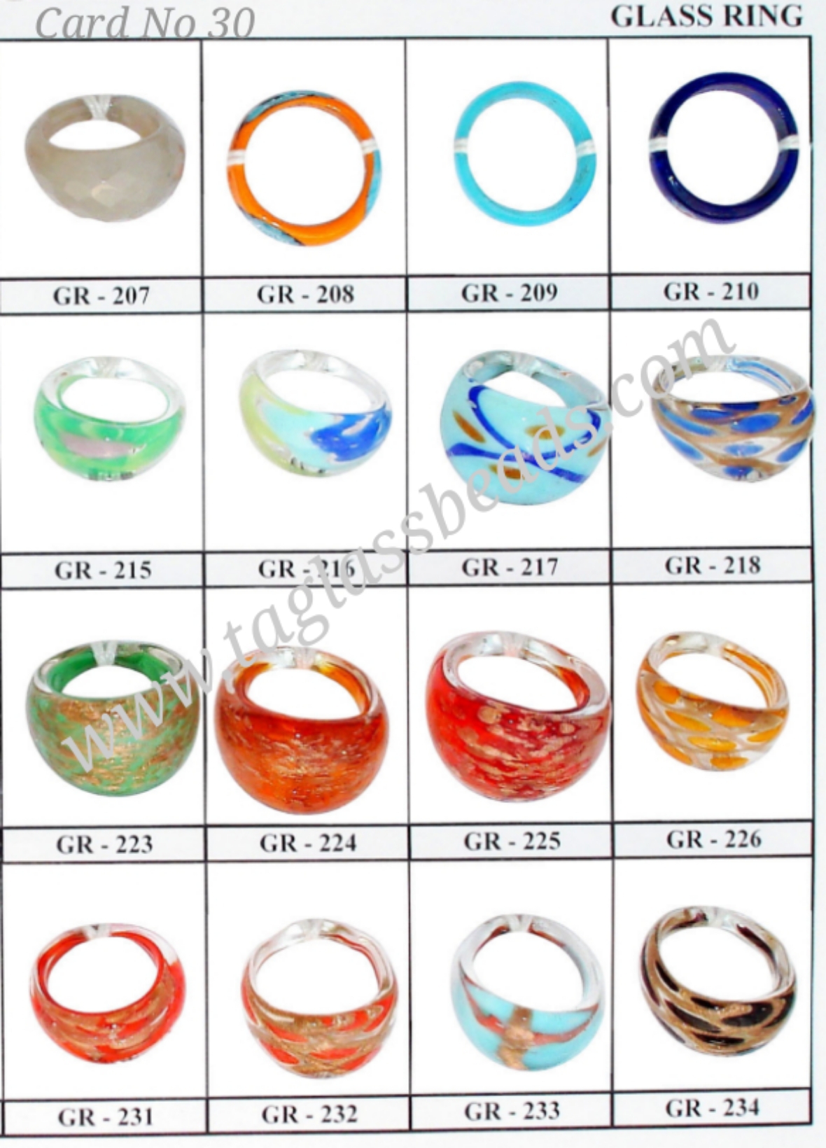 Glass Rings