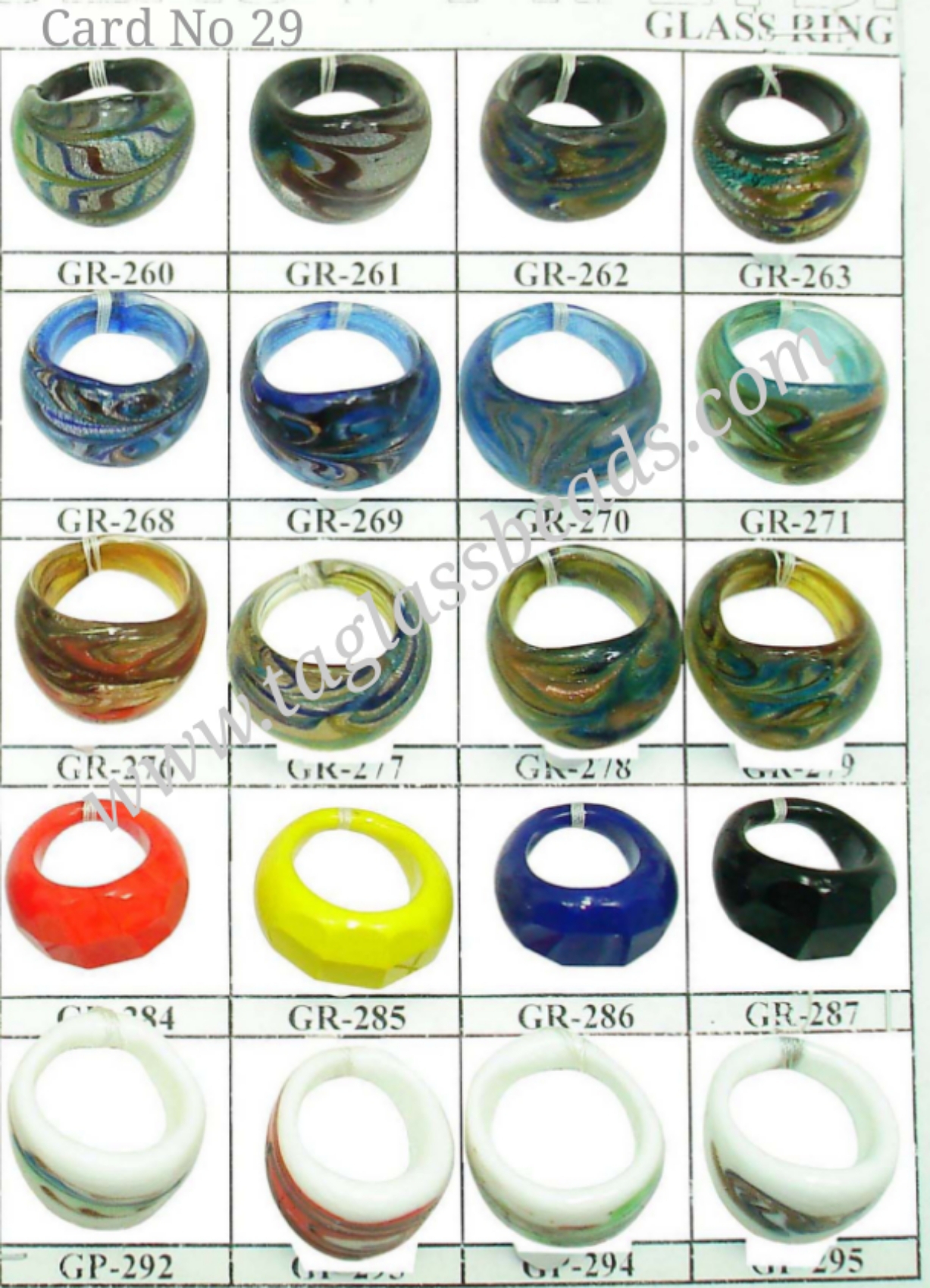 Glass Rings